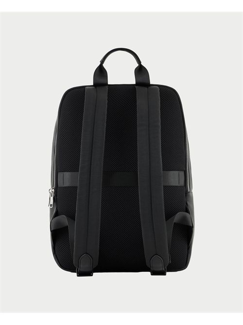 AX Backpack Black with Triple Zip ARMANI EXCHANGE | XM000241-AF12134UC001